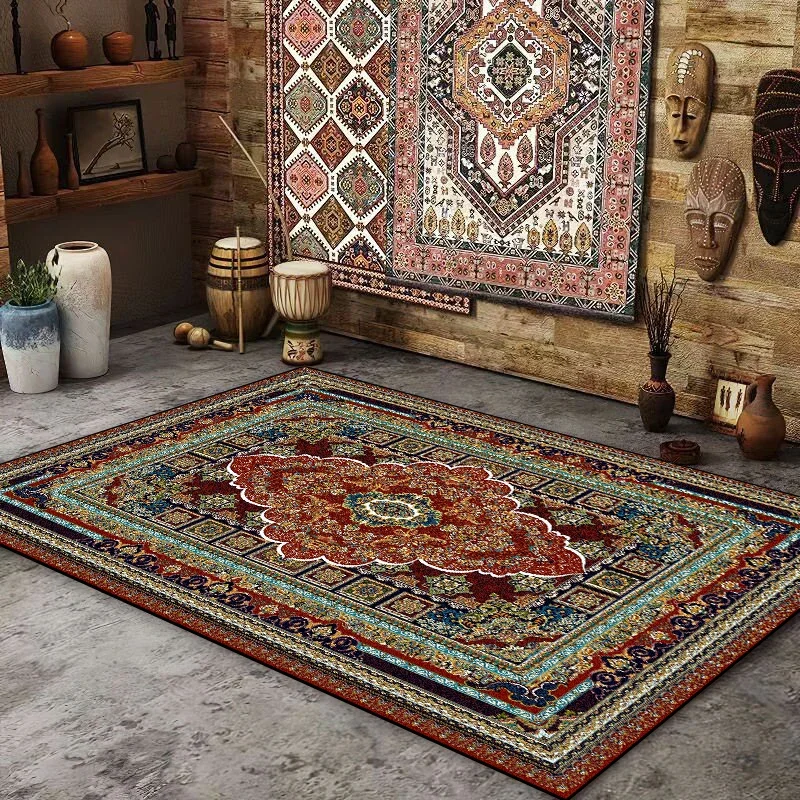 Ретро персидский ковёр для спальни
Ретро персидский ковёр для спальни