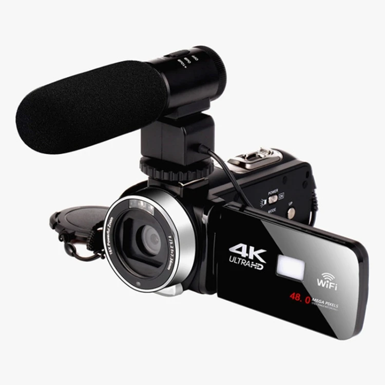 High Resolution 4K Video Camera HD 4K Camcorder Zoom Sports DV Digital Camcorder
High Resolution 4K Video Camera HD 4K Camcorder Zoom Sports DV Digital Camcorder