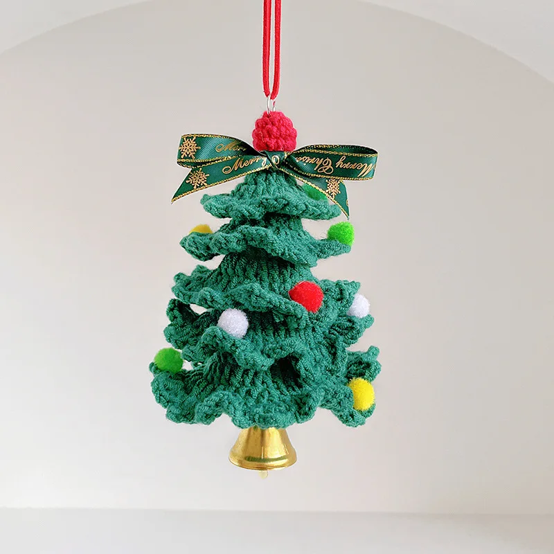 Cute Crochet Christmas Tree Car Pendant,Christmas Tree Crochet for Car Decor,Car Ornament Rear View Mirror Hanging Accessories
Cute Crochet Christmas Tree Car Pendant,Christmas Tree Crochet for Car Decor,Car Ornament Rear View Mirror Hanging Accessories
