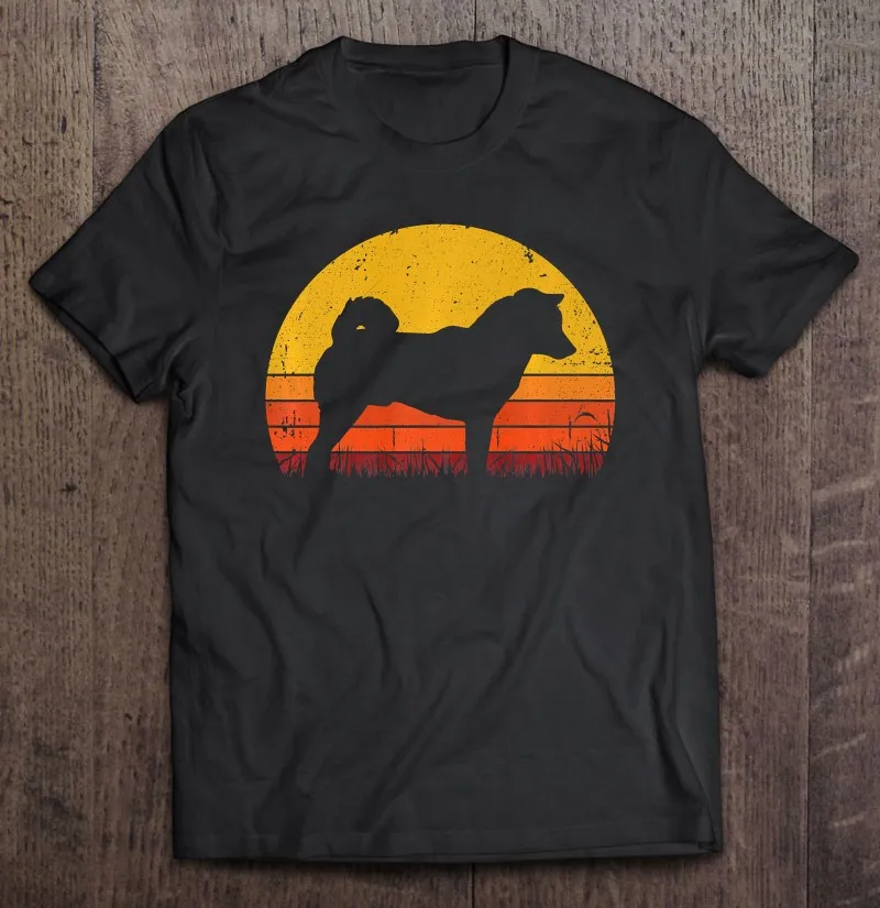 Футболка в стиле ретро с изображением Сиба-ину, футболки премиум-класса с изображением собаки, мамы, собаки, папы, топ с изображением собаки, ... 
Футболка в стиле ретро с изображением Сиба-ину, футболки премиум-класса с изображением собаки, мамы, собаки, папы, топ с изображением собаки, ...