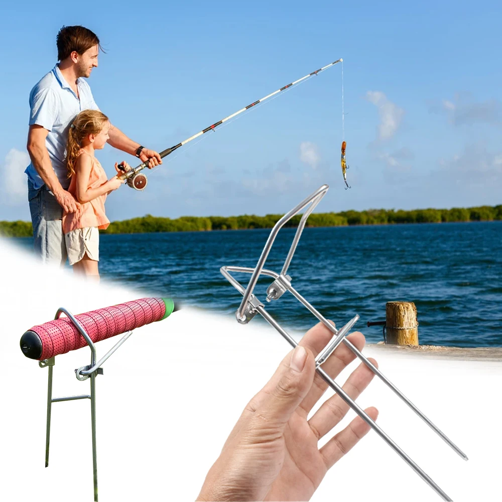 Fishing Bracket Dual-purpose Fishing Rod Adjustable Fish Practical Pole Holder Bracket Fishing Gear Rack Tool Accessory Support
Fishing Bracket Dual-purpose Fishing Rod Adjustable Fish Practical Pole Holder Bracket Fishing Gear Rack Tool Accessory Support
