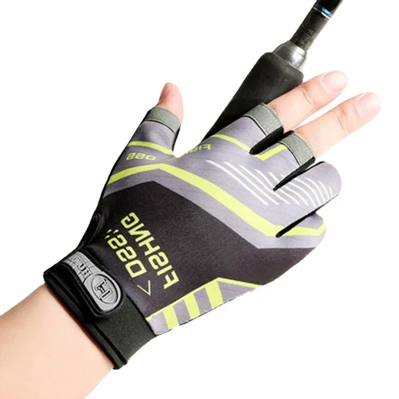 Three Fingers Cut Fishing Gloves Tool for Men Anti-slip Outdoor Fishing Gloves Fishing Accessories Fish Finder Elasticity Glove
Three Fingers Cut Fishing Gloves Tool for Men Anti-slip Outdoor Fishing Gloves Fishing Accessories Fish Finder Elasticity Glove
