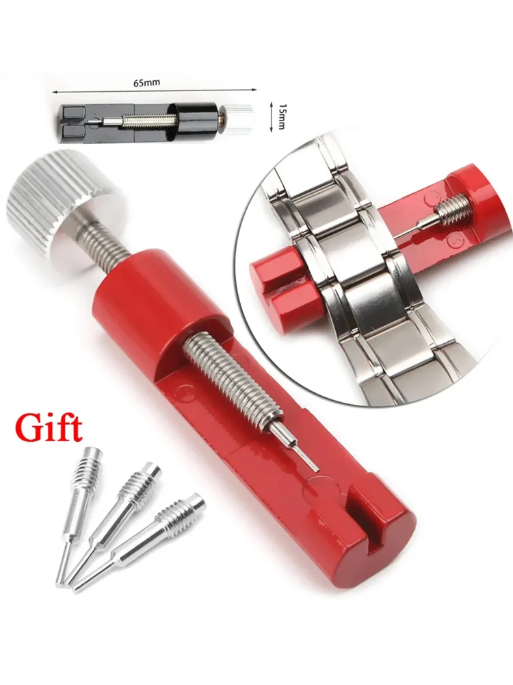 Metal link Watch Repair Tool Adjusting Watch Strap Tool with Watch Pin Band Bracelet Pin Tool Remover Easy To Remover Adjust
Metal link Watch Repair Tool Adjusting Watch Strap Tool with Watch Pin Band Bracelet Pin Tool Remover Easy To Remover Adjust