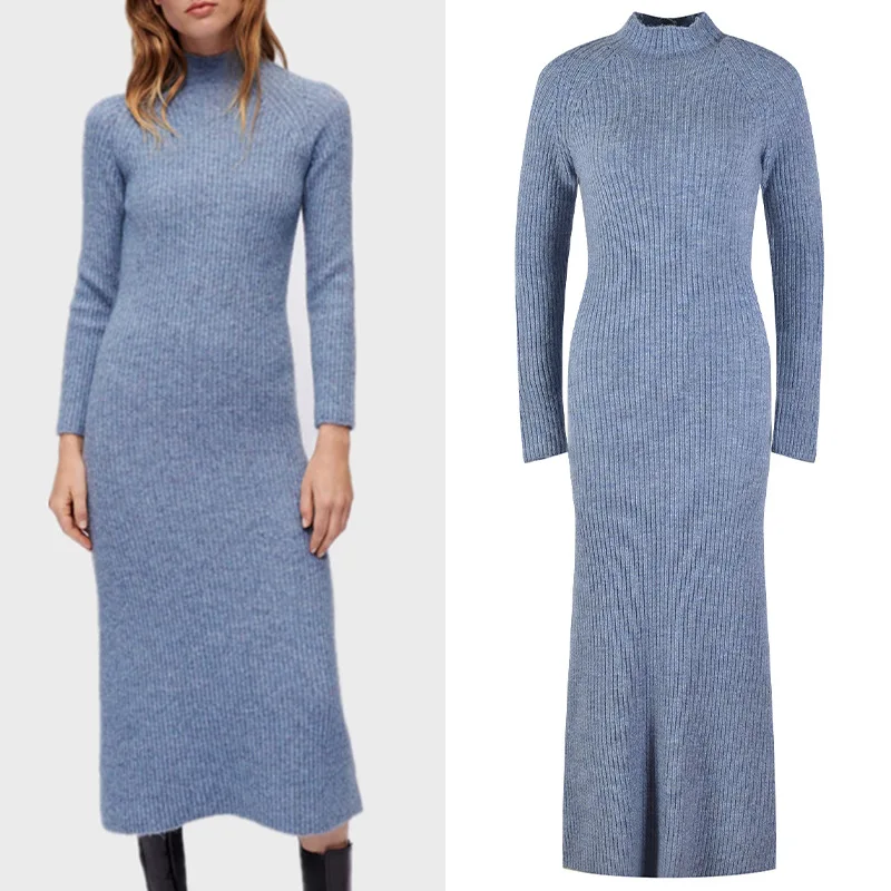 New Arrival Dresses for Women Wool Blended Autumn Winter Dresses French Vintage Dress Outdoor Streetwear Long Dress for Women
New Arrival Dresses for Women Wool Blended Autumn Winter Dresses French Vintage Dress Outdoor Streetwear Long Dress for Women