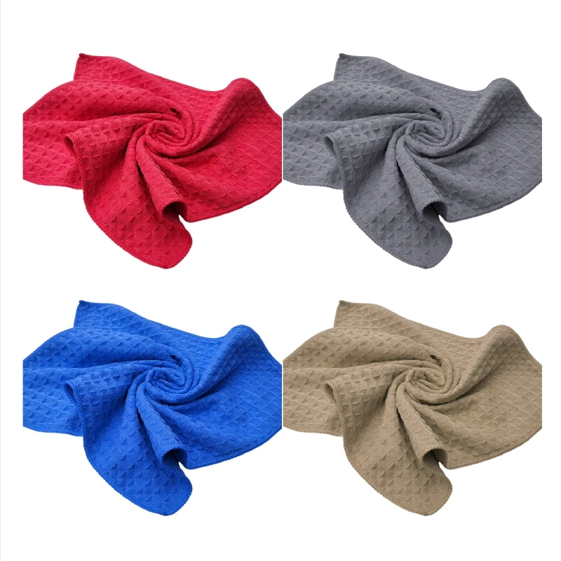 Plush Microfiber Cleaning Cloth Towel for Household, Car Washing, Drying Auto Detailing 15.7 inch x 15.7 in Multipurpose
Plush Microfiber Cleaning Cloth Towel for Household, Car Washing, Drying Auto Detailing 15.7 inch x 15.7 in Multipurpose