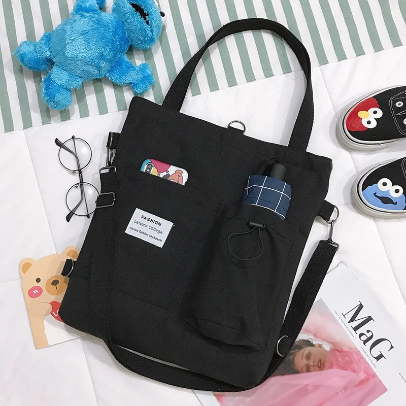 Simple Women Package Print Cute Bear Canvas Bag Handbags Japanese Literary Shoulder Bag Casual Shopping Tote Girl Handbag
Simple Women Package Print Cute Bear Canvas Bag Handbags Japanese Literary Shoulder Bag Casual Shopping Tote Girl Handbag