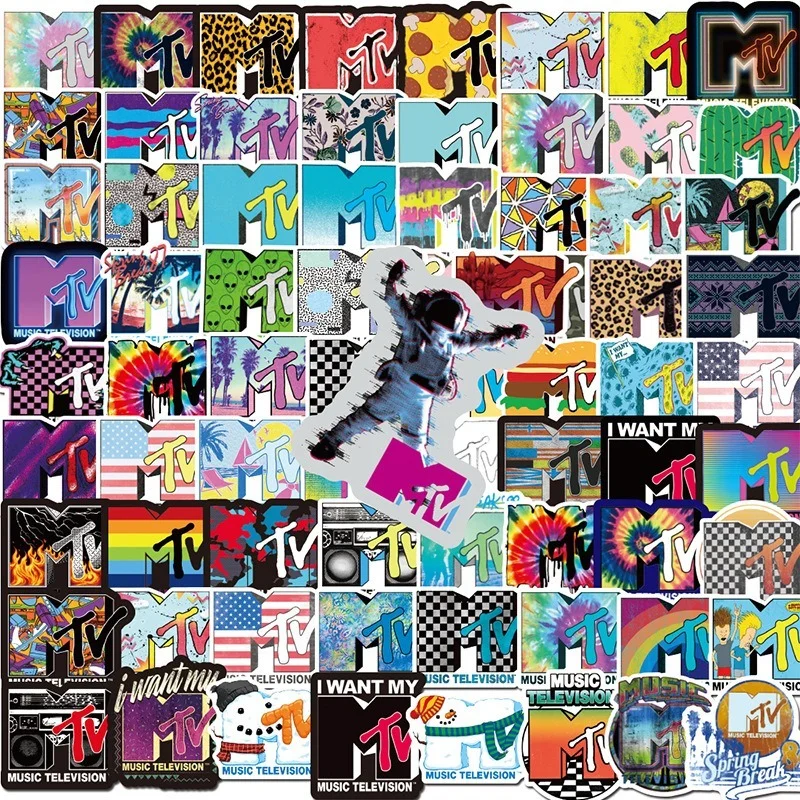 100Pcs Mtv Stickers Cartoon Music Television Graffiti Sticker Classic Toy Diy Waterproof Notebook Decals Children Gifts Kawaii
100Pcs Mtv Stickers Cartoon Music Television Graffiti Sticker Classic Toy Diy Waterproof Notebook Decals Children Gifts Kawaii