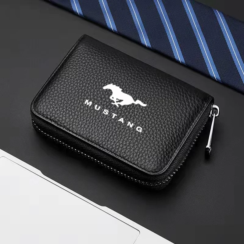 For Ford Mustang GT SHELBY Credit Card Driver's License Business Card Holder Genuine Leather Wallet
For Ford Mustang GT SHELBY Credit Card Driver's License Business Card Holder Genuine Leather Wallet