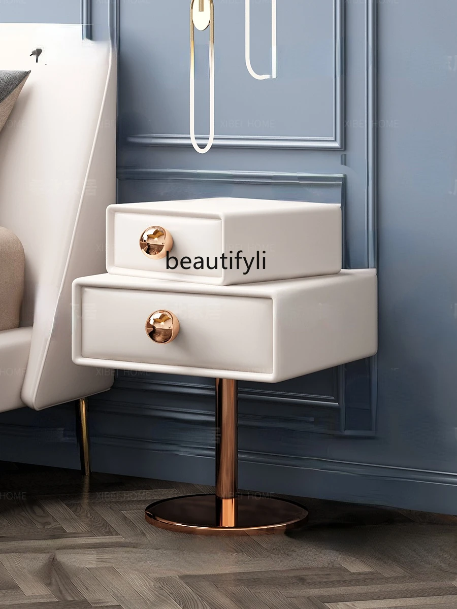 zqBedside Table Simple Modern Light Luxury Girls' Small Apartment Children Girly Bedroom Hotel Minimalist New
zqBedside Table Simple Modern Light Luxury Girls' Small Apartment Children Girly Bedroom Hotel Minimalist New