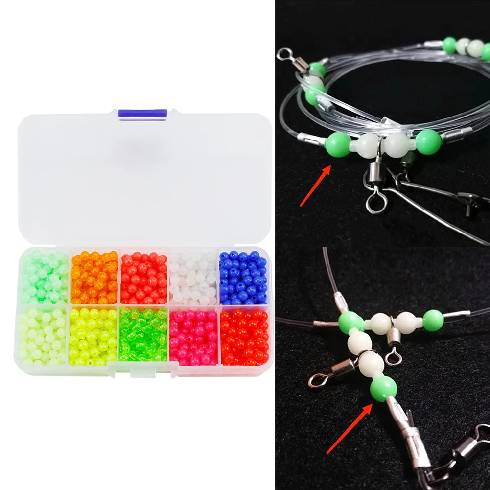 Luminous Fishing Bait Beads Hard Luminous Plastic Tackles Lure 5mm Diameter 2023 New Fishing Tackle Gear Accessories
Luminous Fishing Bait Beads Hard Luminous Plastic Tackles Lure 5mm Diameter 2023 New Fishing Tackle Gear Accessories