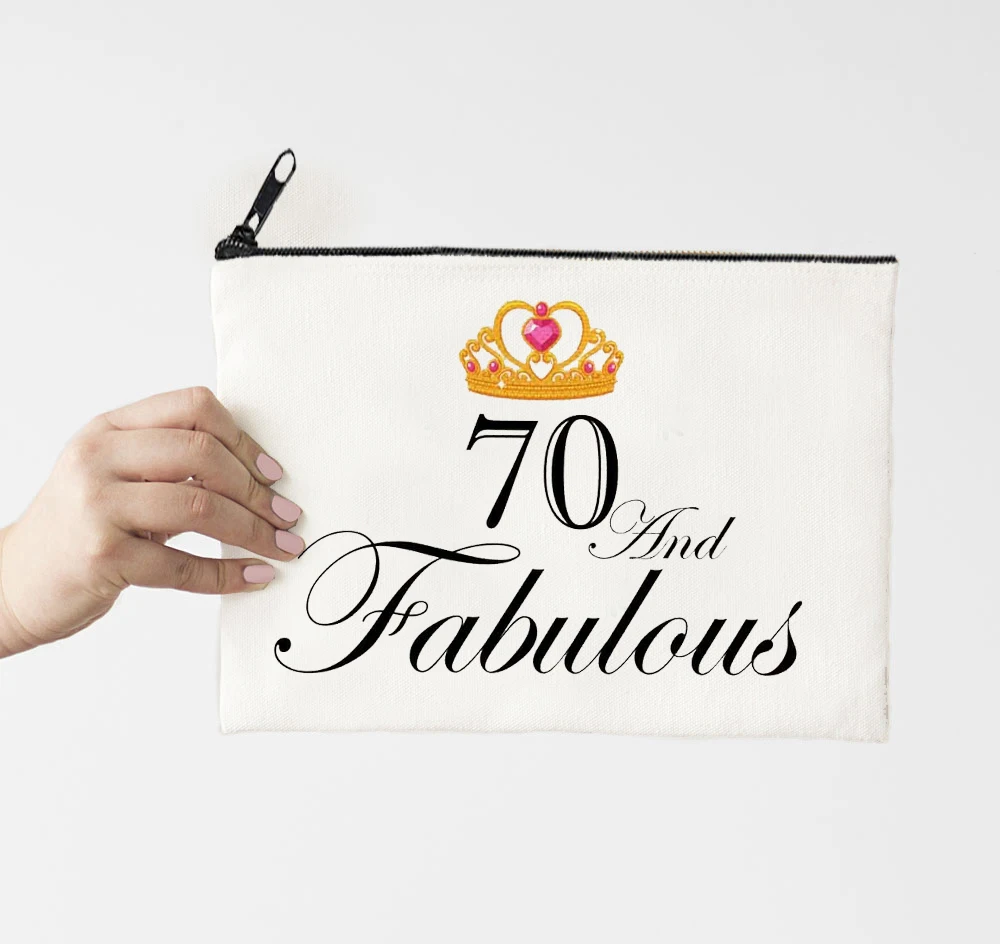 70 Year Queen Print Makeup Bag Letter Flower Mama Cute Cosmetic Bags Make Up Bags Toiletries Organizer Pouch Ladies Clutch
70 Year Queen Print Makeup Bag Letter Flower Mama Cute Cosmetic Bags Make Up Bags Toiletries Organizer Pouch Ladies Clutch