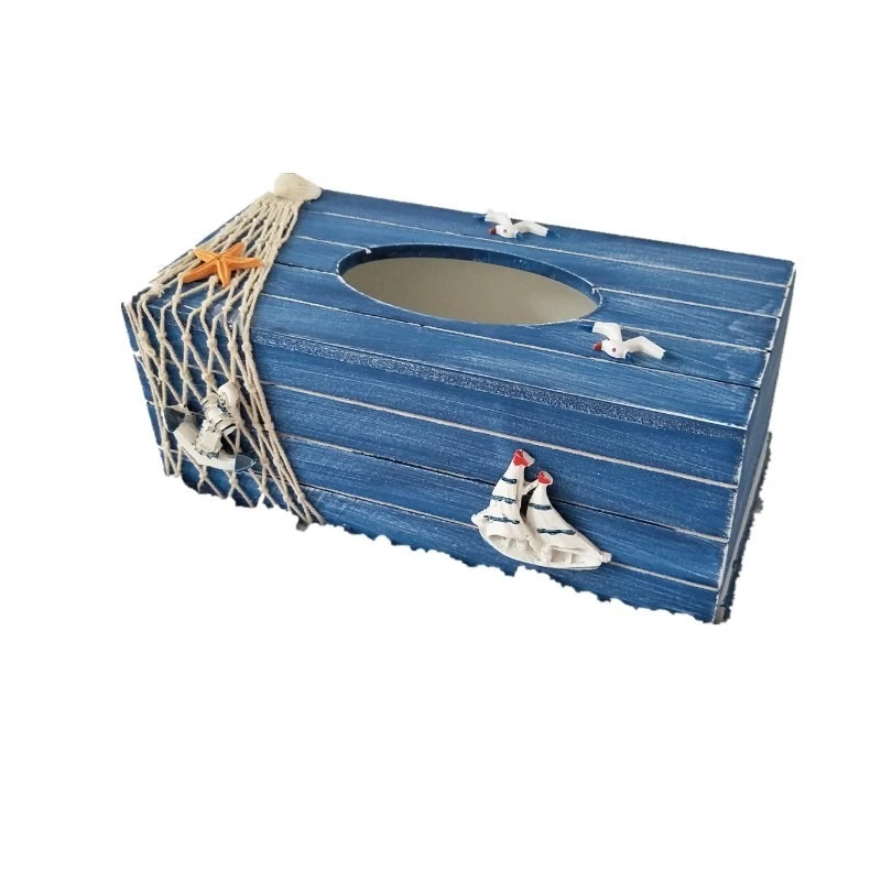 Mediterranean decoration tissue box wooden handicraft storage box home desktop paper box decoration room decoration
Mediterranean decoration tissue box wooden handicraft storage box home desktop paper box decoration room decoration