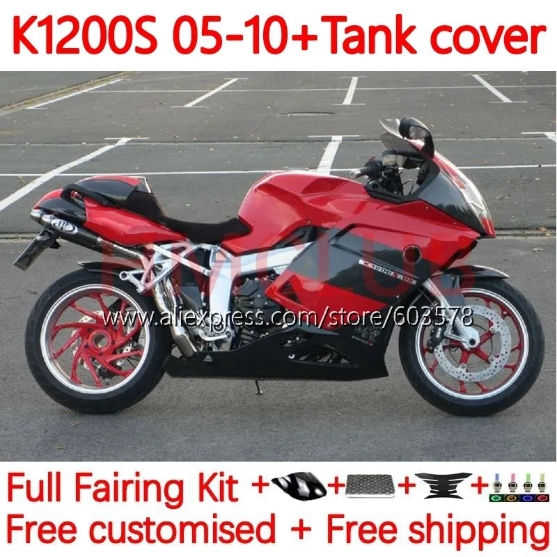 Body For BMW K 1200 S 1200S K1200 S K1200S 2005 2006 2007 2008 2009 2010 K-1200S 05 06 07 08 09 10 Fairing 153No.6 factory red
Body For BMW K 1200 S 1200S K1200 S K1200S 2005 2006 2007 2008 2009 2010 K-1200S 05 06 07 08 09 10 Fairing 153No.6 factory red