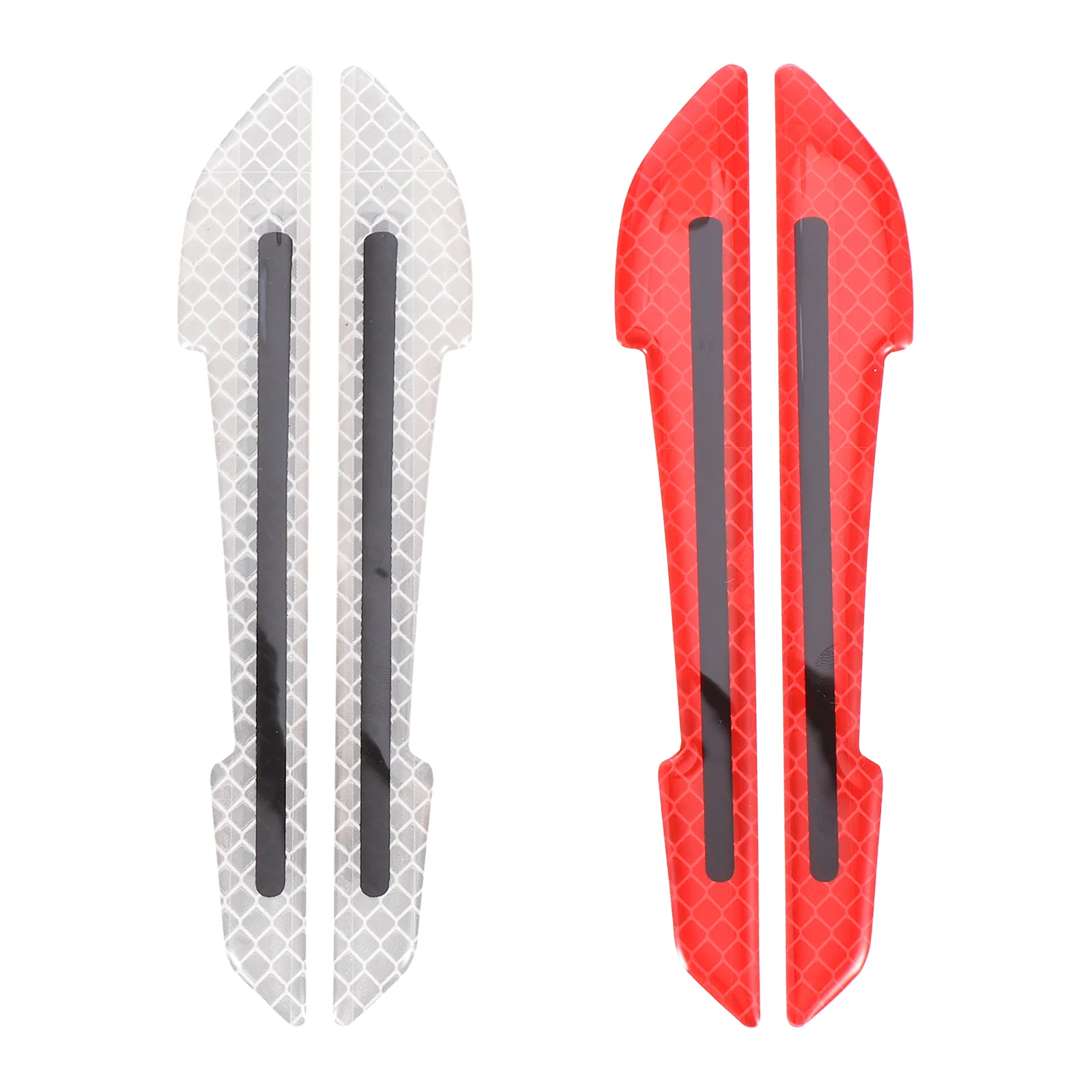 Car Universal Reflective Stickers - Set of 4 Red and White Reflective Safety Stickers for Vehicles
Car Universal Reflective Stickers - Set of 4 Red and White Reflective Safety Stickers for Vehicles