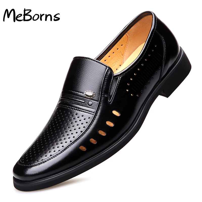 Мужские кожаные туфли с острым носком, черные мягкие дышащие туфли из микрофибры с дырками, лето 2022
Мужские кожаные туфли с острым носком, черные мягкие дышащие туфли из микрофибры с дырками, лето 2022