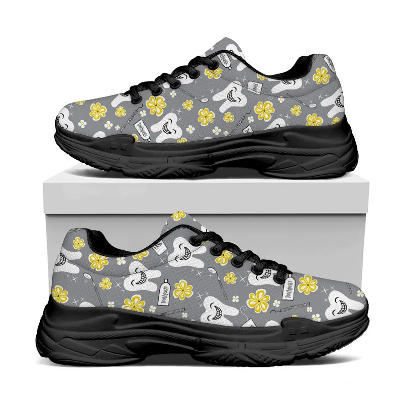 WHEREISART Fashion Autumn Funny Tooth Cartoon Women Track Shoes Casual Flat Platform Sneaker Increase Ladies Mesh Shoes
WHEREISART Fashion Autumn Funny Tooth Cartoon Women Track Shoes Casual Flat Platform Sneaker Increase Ladies Mesh Shoes