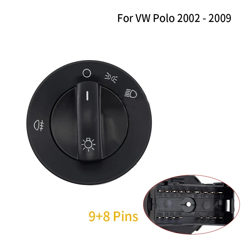 For Volkswagen VW Polo 2002 2003 2004 2005 2006 2007 2008 2009 Parts Headlight Fog Head Light Control Switch Module
For Volkswagen VW Polo 2002 2003 2004 2005 2006 2007 2008 2009 Parts Headlight Fog Head Light Control Switch Module