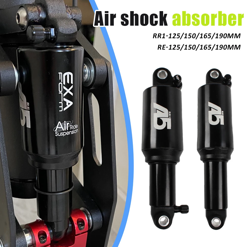 125 150mm Mountain Bike Bicycle Single Air Rear Shock A5 RE Double Single Air Chamber Pressure Mountain Rear Shock Absorber
125 150mm Mountain Bike Bicycle Single Air Rear Shock A5 RE Double Single Air Chamber Pressure Mountain Rear Shock Absorber