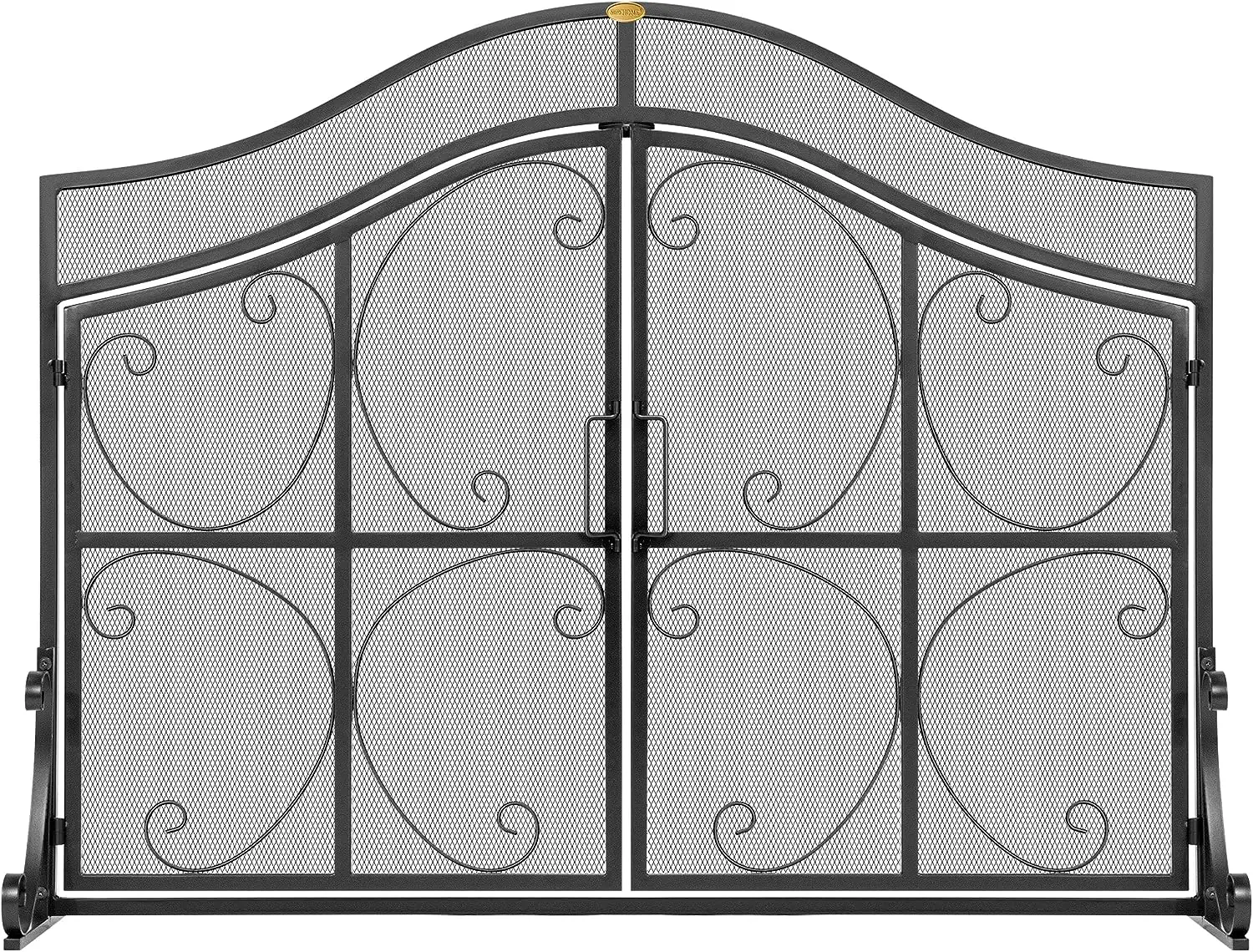 x 34 Inch Wrought Iron Fireplace Screen with Doors Metal Decorative Mesh Fire Spark Large Flat Guard Gate Cover Fireplace Barrie
x 34 Inch Wrought Iron Fireplace Screen with Doors Metal Decorative Mesh Fire Spark Large Flat Guard Gate Cover Fireplace Barrie