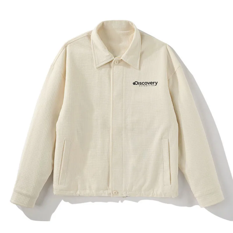 Discovery Mens Jacket Spring Autumn Fashion Brand Expedition Scholar Mens Coat Street Casual Jacket Cotton Trendy Simple Lapel
Discovery Mens Jacket Spring Autumn Fashion Brand Expedition Scholar Mens Coat Street Casual Jacket Cotton Trendy Simple Lapel