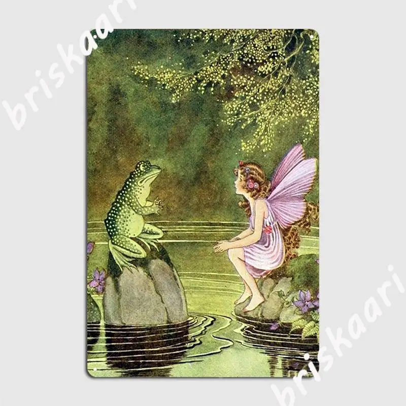 Frog And Fairy Talking Ida Rentoul Outhwaite Poster Metal Plaque Cinema Living Room Designing Poster Club Bar
Frog And Fairy Talking Ida Rentoul Outhwaite Poster Metal Plaque Cinema Living Room Designing Poster Club Bar