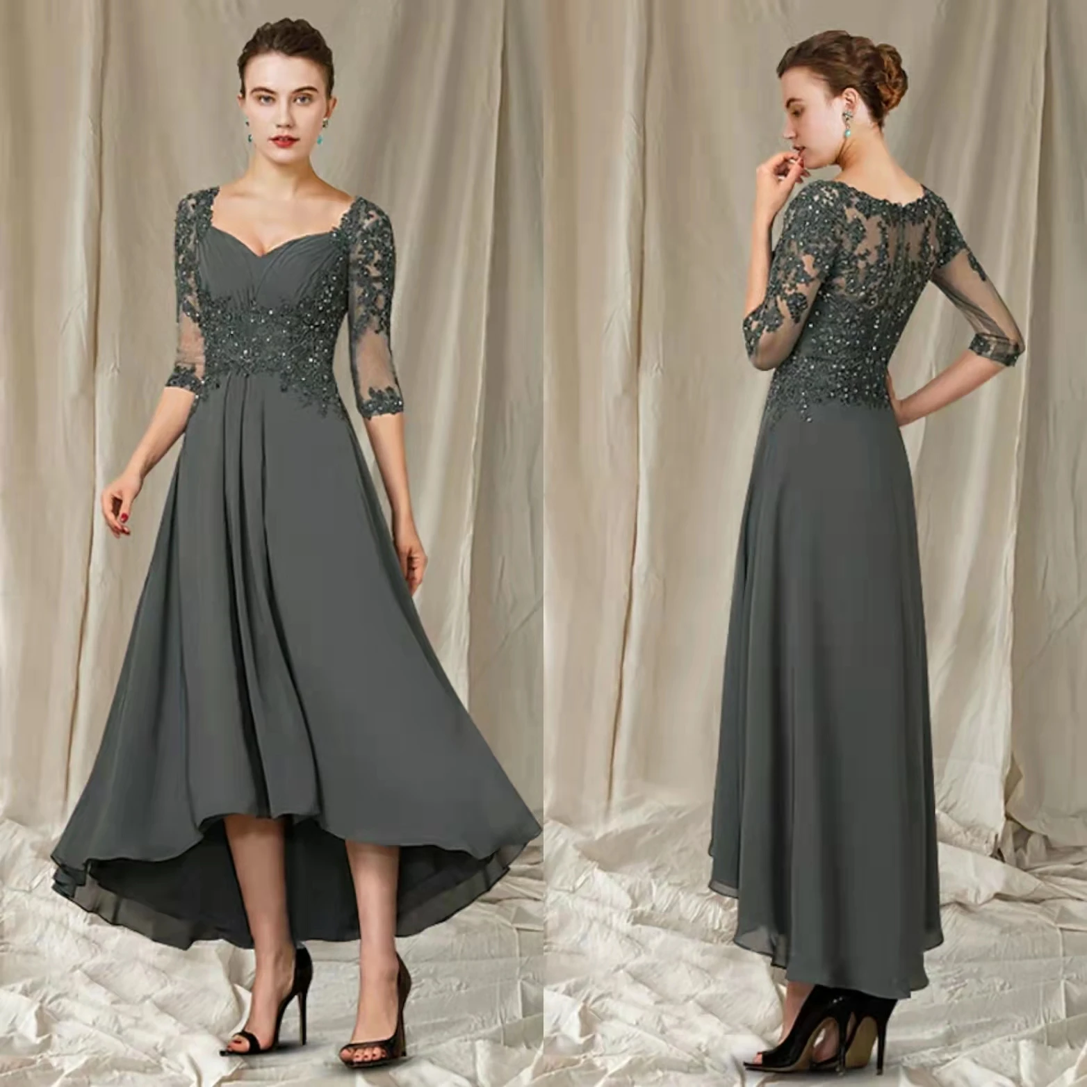 Короткие кружевные платья для матери невесты, трапециевидные шифоновые платья для матери жениха
Короткие кружевные платья для матери невесты, трапециевидные шифоновые платья для матери жениха