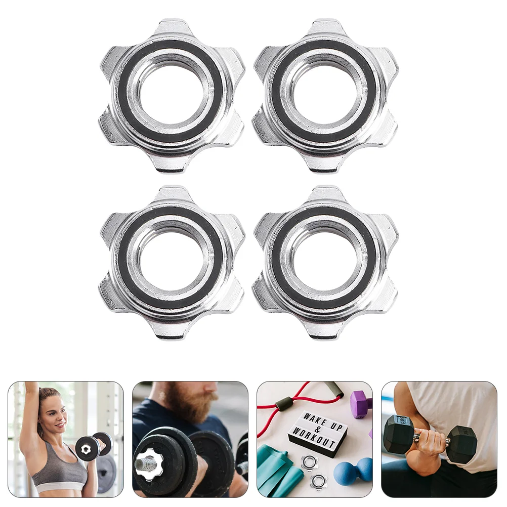Dumbbell Clamps Barbell Collar Nut Screw Bar Weighthexspinlock Clips Lock Lifting Locking
Dumbbell Clamps Barbell Collar Nut Screw Bar Weighthexspinlock Clips Lock Lifting Locking