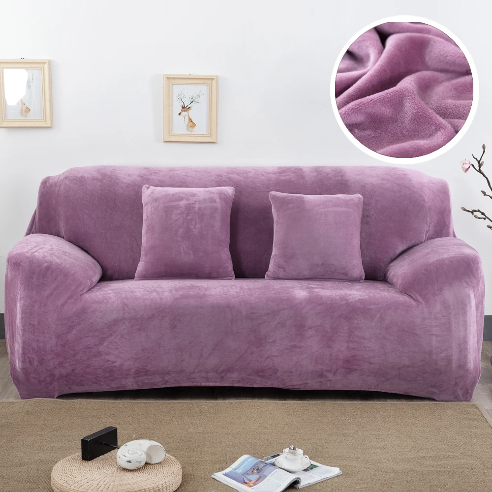 Soft Velvet Thicken Slipcover Elastic Plush All-inclusive Sectional Sofa Cover Living Room Long Sofa Decorative Couch Cover
Soft Velvet Thicken Slipcover Elastic Plush All-inclusive Sectional Sofa Cover Living Room Long Sofa Decorative Couch Cover
