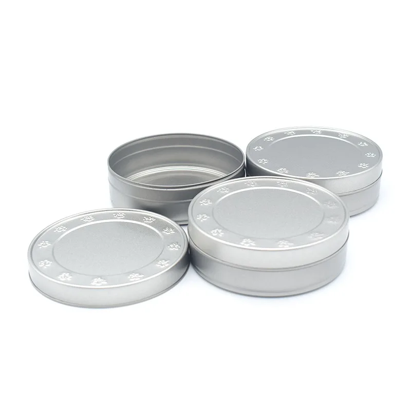 1PCS Large Size Empty Silver Aluminum Cookie Tinplate Storage Box Round Candle Spice Candy Cans With Lid Containers 
1PCS Large Size Empty Silver Aluminum Cookie Tinplate Storage Box Round Candle Spice Candy Cans With Lid Containers