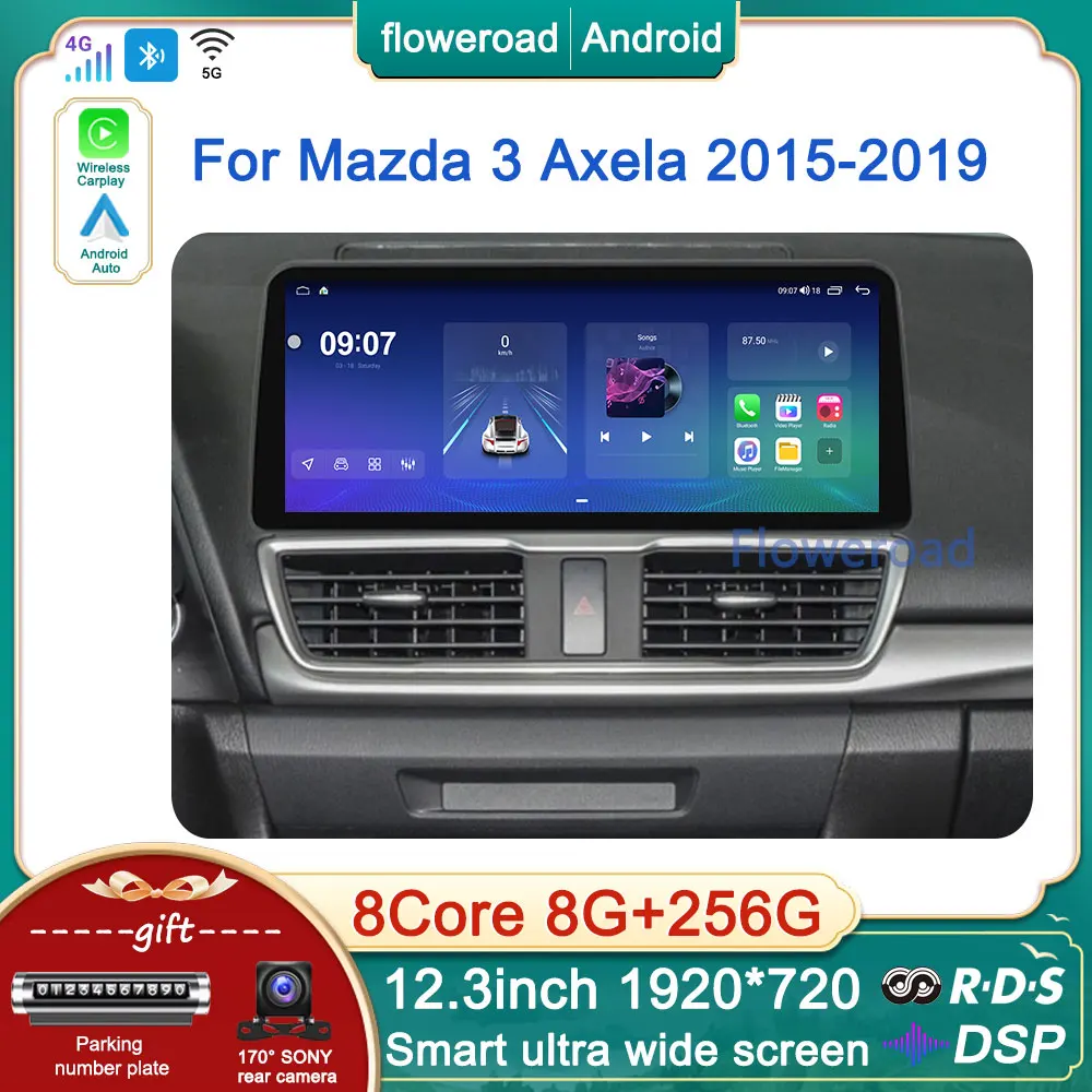 Автомагнитола Carplay для Mazda 3 Axela, мультимедийный проигрыватель на Android для Mazda 3, 12,3, 2016, 2017 -2019, GPS-навигация, 8 ГБ + 256 ГБ, стерео
Автомагнитола Carplay для Mazda 3 Axela, мультимедийный проигрыватель на Android для Mazda 3, 12,3, 2016, 2017 -2019, GPS-навигация, 8 ГБ + 256 ГБ, стерео