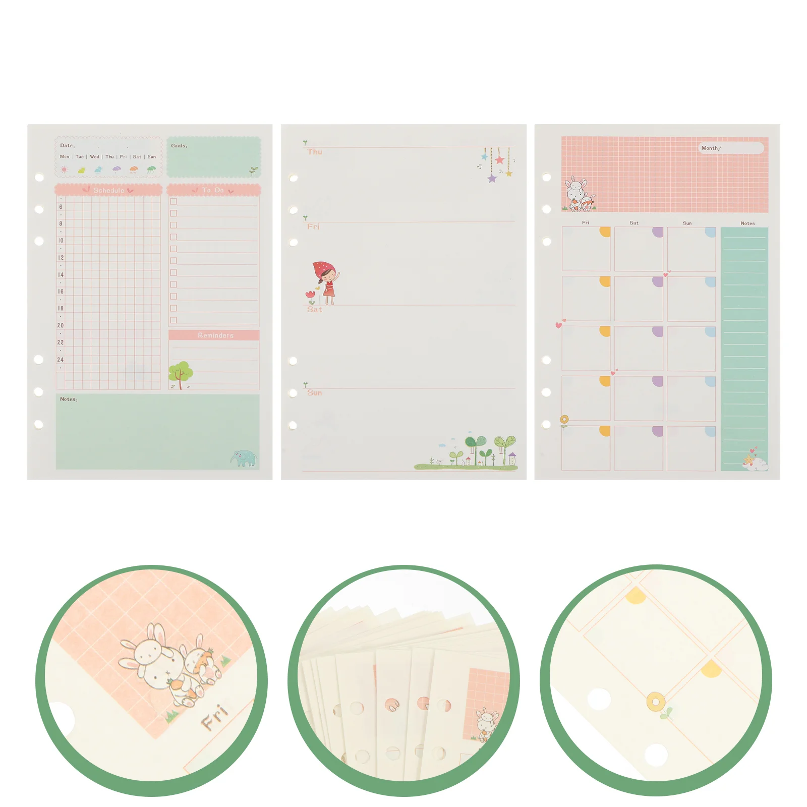 3 Pcs Handbook Refill A5 Binder Paper Replacement Supplies Planner Papers Notebook Notepad Core Loose Leaf Detachable Inner
3 Pcs Handbook Refill A5 Binder Paper Replacement Supplies Planner Papers Notebook Notepad Core Loose Leaf Detachable Inner