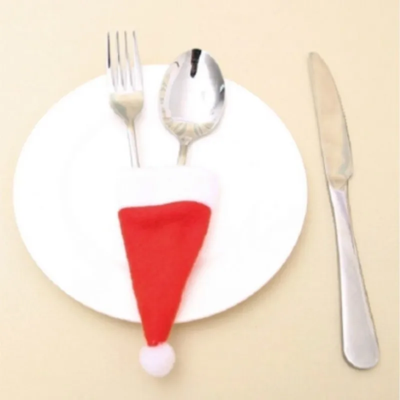 Christmas Decorations Tableware Holder Bag Christmas Hat Tableware Fork Knife Cutlery Bag Xmas Home Decor Christmas Ornament New
Christmas Decorations Tableware Holder Bag Christmas Hat Tableware Fork Knife Cutlery Bag Xmas Home Decor Christmas Ornament New