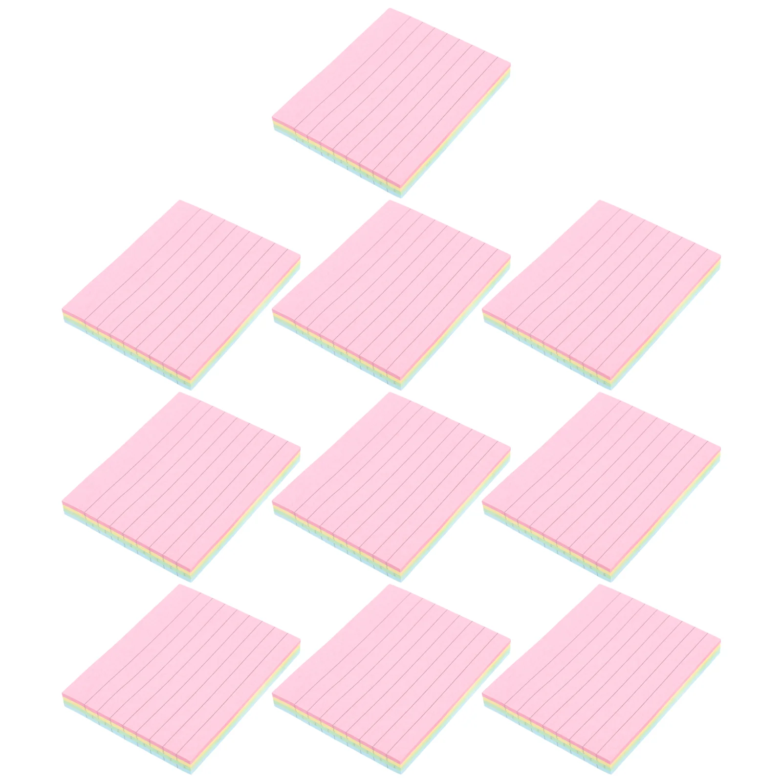 10pcs Memo Pads Removable Memo Stickers Notebook Adhesive Labels Students Supplies
10pcs Memo Pads Removable Memo Stickers Notebook Adhesive Labels Students Supplies