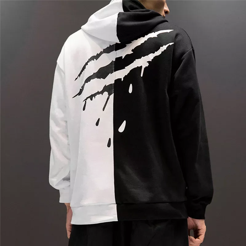 Free shipping Wolf Paw Hoodie Fashion Patchwork Hooded Oversized Sweatshirt Male Casual Autumn Winter Hip-Hop Swag Tyga Streetwe
Free shipping Wolf Paw Hoodie Fashion Patchwork Hooded Oversized Sweatshirt Male Casual Autumn Winter Hip-Hop Swag Tyga Streetwe