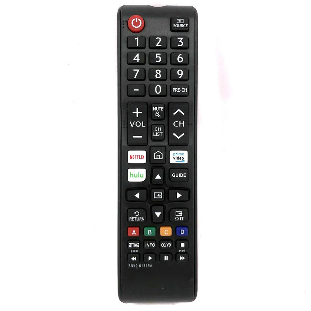 Universal BN59-01315A BN59-01315D BN59-01315B TV Remote Control NETFLIX PRIME VIDEO Rakuten TV For Samsung Smart TV Television
Universal BN59-01315A BN59-01315D BN59-01315B TV Remote Control NETFLIX PRIME VIDEO Rakuten TV For Samsung Smart TV Television