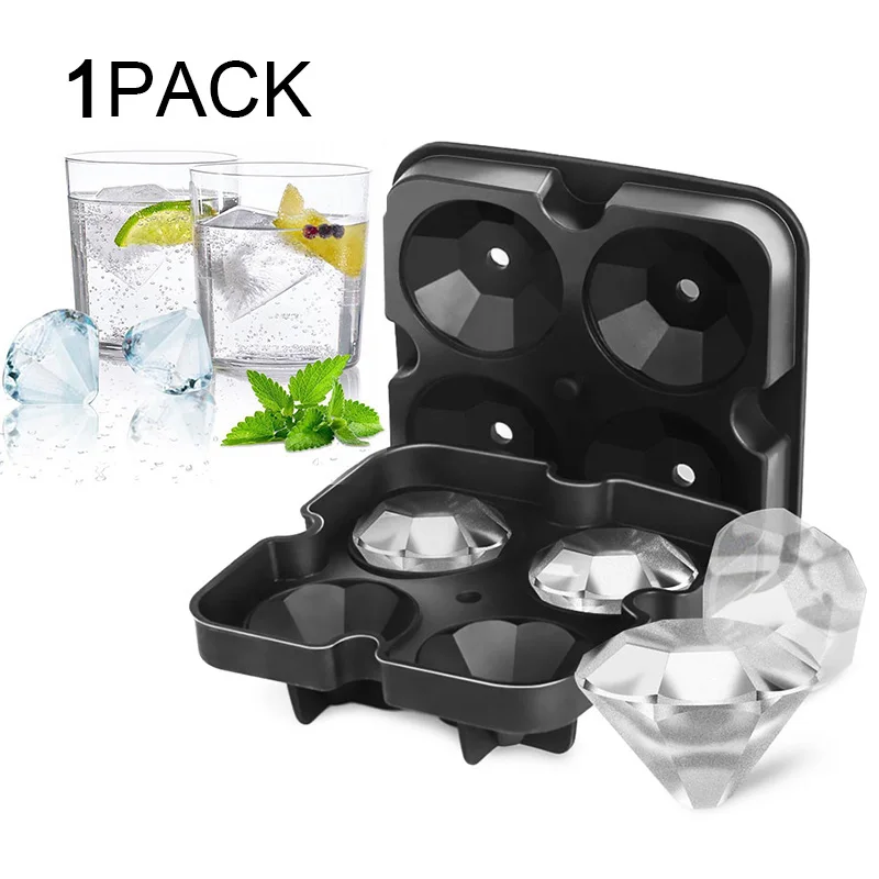 Ice Cube Tray Diamnd Ice Cube Mold Silicone Flexible Ice Ball Maker for Chilling Whiskey Cocktail Cola Fruit Juice Kitchen Tool
Ice Cube Tray Diamnd Ice Cube Mold Silicone Flexible Ice Ball Maker for Chilling Whiskey Cocktail Cola Fruit Juice Kitchen Tool