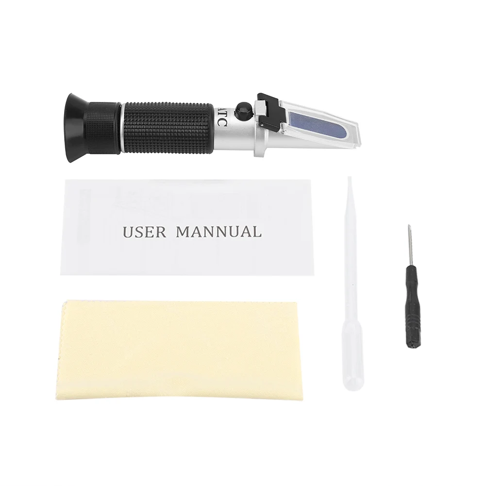 Portable Professional 0~20% Brix Refractometer Handheld Beer Fruit Juice Sugar Tester Meter Brix
Portable Professional 0~20% Brix Refractometer Handheld Beer Fruit Juice Sugar Tester Meter Brix