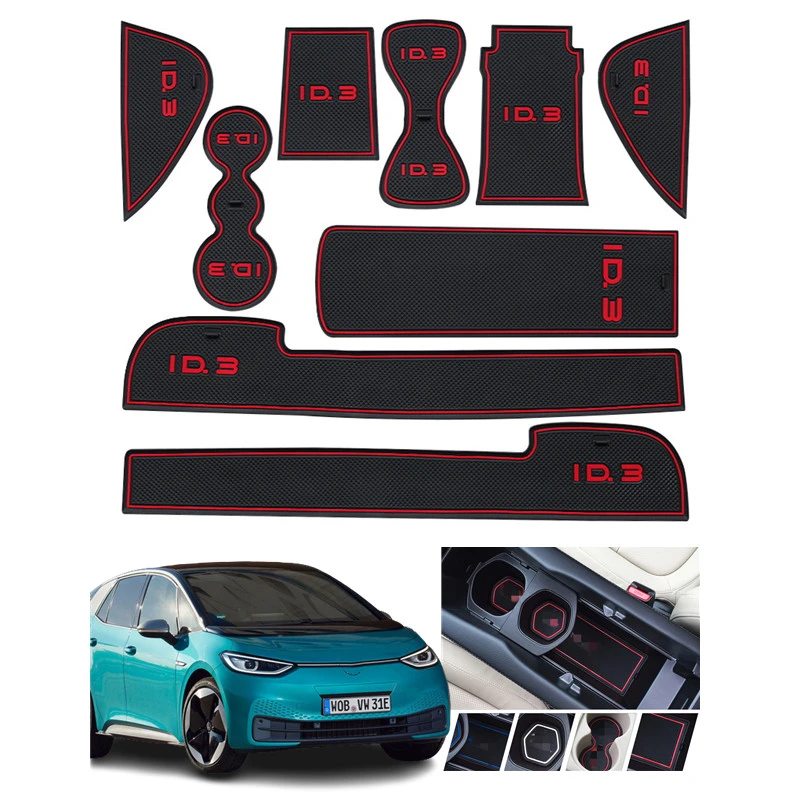 MCOM автомобильные 9 шт. VM ID3 водяные подставки креативный милый коврик для Хранения ПВХ светящийся автомобильный Противоскользящий коврик вн... 
MCOM автомобильные 9 шт. VM ID3 водяные подставки креативный милый коврик для Хранения ПВХ светящийся автомобильный Противоскользящий коврик вн...