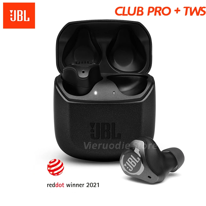 

JBL CLUB PRO + TWS настоящие Беспроводные наушники с шумоподавлением HiFi Bluetooth 5,1 спортивные наушники-вкладыши водонепроницаемые наушники с микрофоном