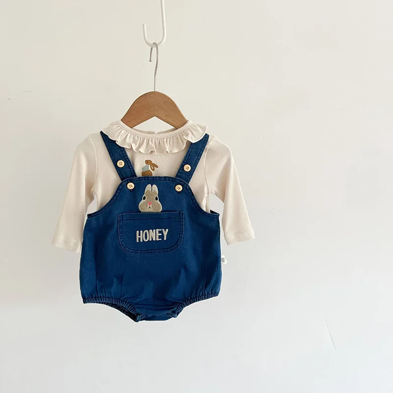 MILANCEL, Новинка осени 2022, комплект детской одежды, свитер и вязаные Комбинезоны для маленьких девочек, 2 шт., Детский костюм
MILANCEL, Новинка осени 2022, комплект детской одежды, свитер и вязаные Комбинезоны для маленьких девочек, 2 шт., Детский костюм