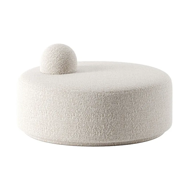Custom Nordic light luxury lamb wool round sofa stool foot cloakroom changing shoes custom furniture
Custom Nordic light luxury lamb wool round sofa stool foot cloakroom changing shoes custom furniture