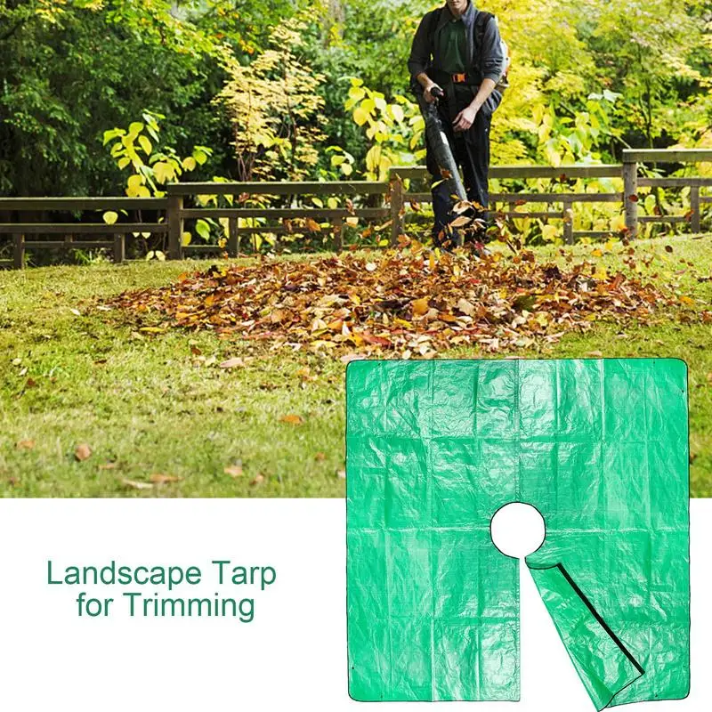 Pruning Tarp 12in Hole Four Corners Corner Buckles Stand Up Landscape Tarp Garden Tree Waterproof Pruning Trees Drop Cloth
Pruning Tarp 12in Hole Four Corners Corner Buckles Stand Up Landscape Tarp Garden Tree Waterproof Pruning Trees Drop Cloth