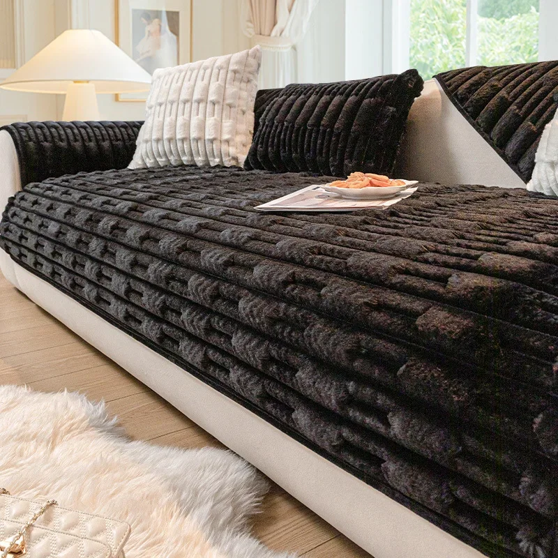 Christmas Decor Sofa Cushion Thicken Plush Non-slip Sofa Towel for Living Room Sofa Cover Dust-proof Furniture Protection Pad
Christmas Decor Sofa Cushion Thicken Plush Non-slip Sofa Towel for Living Room Sofa Cover Dust-proof Furniture Protection Pad
