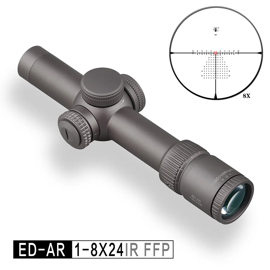 2022 New Discoveryopt ED-AR 1-8 Riflescope FFP AK 47 AR 15 Imported High Definition Glass
2022 New Discoveryopt ED-AR 1-8 Riflescope FFP AK 47 AR 15 Imported High Definition Glass