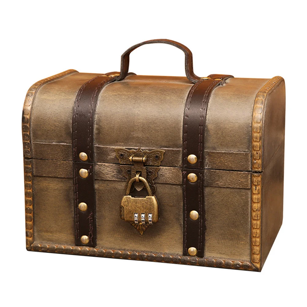 Boxtreasure Jewelry Storage Wooden Decorative Trinket Pirate Wood Boxes Toys Container Holder Handcrafted Lock Goodieorganizer
Boxtreasure Jewelry Storage Wooden Decorative Trinket Pirate Wood Boxes Toys Container Holder Handcrafted Lock Goodieorganizer