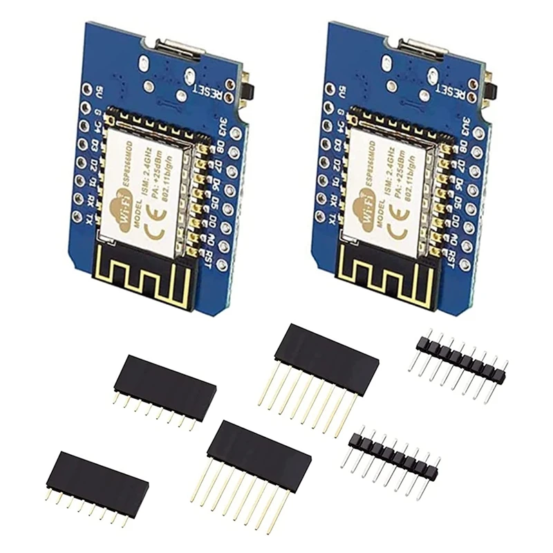 ESP8266 ESP-12 ESP-12F Knot + Mcu Mini D1 Module 4M Bytes WLAN Wi-Fi Интернет-макетная плата для Arduino, Wemos D1
ESP8266 ESP-12 ESP-12F Knot + Mcu Mini D1 Module 4M Bytes WLAN Wi-Fi Интернет-макетная плата для Arduino, Wemos D1