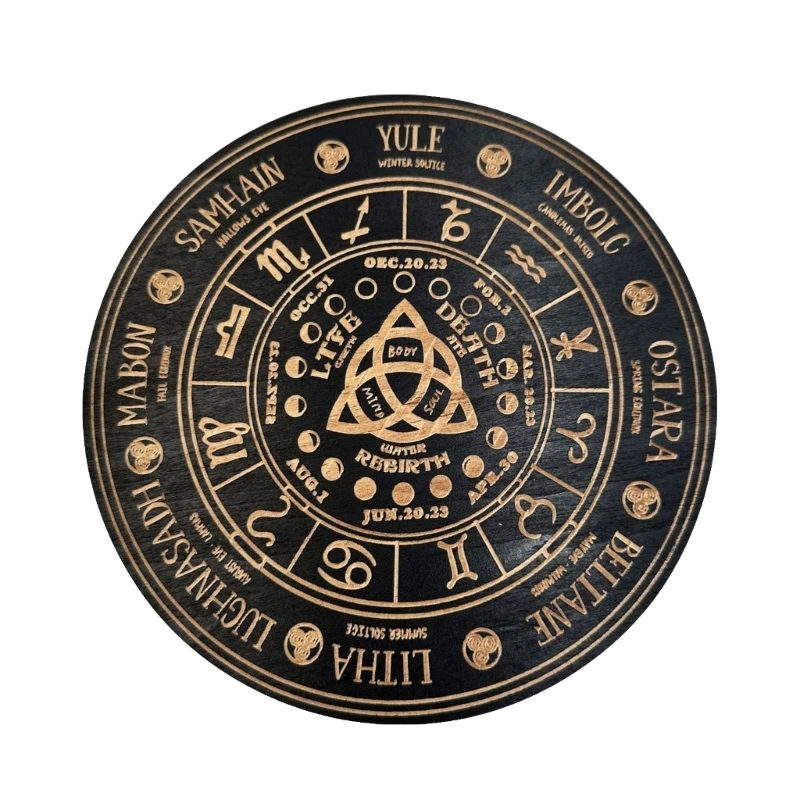 Wood Divination Pendulum Board Moon Energy Plates Meditation Witchcraft Supplies Altar Metaphysical Astrology Rituals
Wood Divination Pendulum Board Moon Energy Plates Meditation Witchcraft Supplies Altar Metaphysical Astrology Rituals