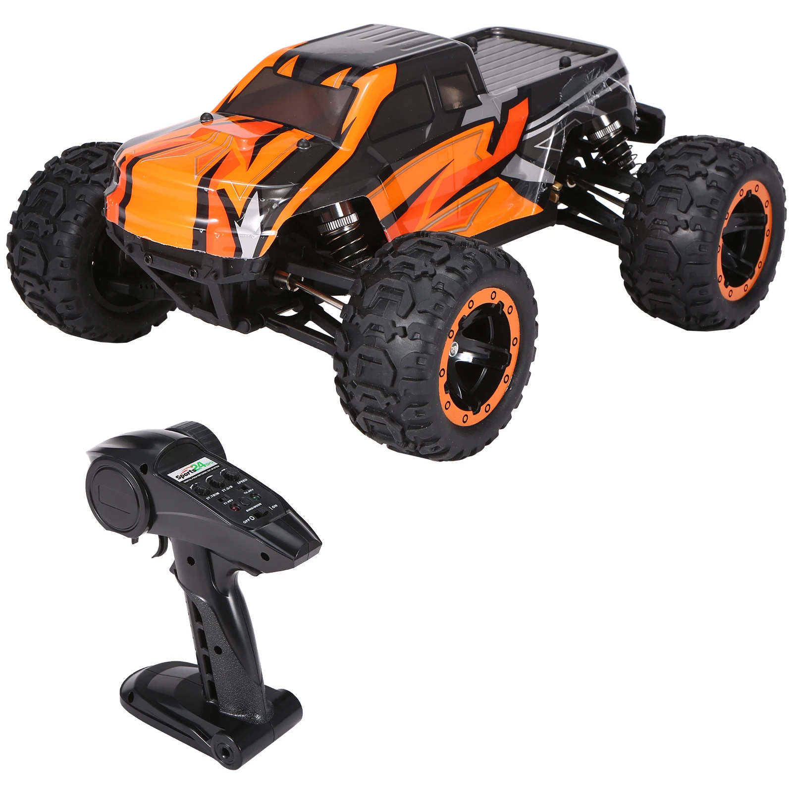 Модель радиоуправляемого внедорожника 16889A-Pro 1/16 2 4G 4WD 45 км/ч модель со