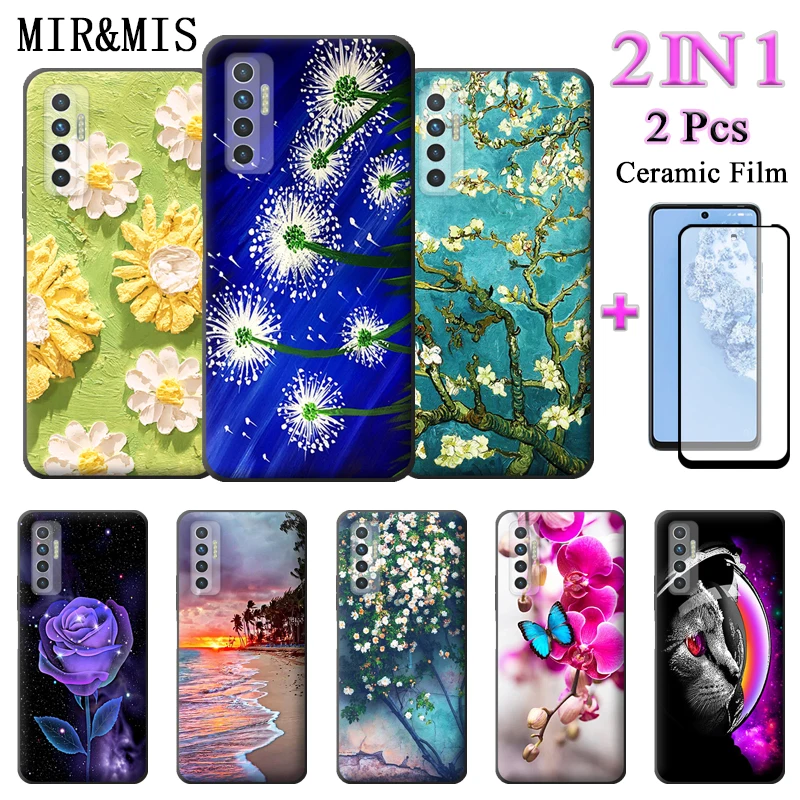 2 IN 1 For Tecno Camon 17P Printed Fashion Case With Two Piece Ceramic Screen 
2 IN 1 For Tecno Camon 17P Printed Fashion Case With Two Piece Ceramic Screen