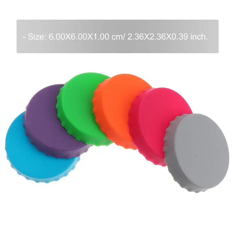 6pcs Standard Beverage Can Covers Beverage Can Lids Soda Lid Protectors Can Silicone Sealing Bottle Cap Leak-Proof Sealing Lid
6pcs Standard Beverage Can Covers Beverage Can Lids Soda Lid Protectors Can Silicone Sealing Bottle Cap Leak-Proof Sealing Lid